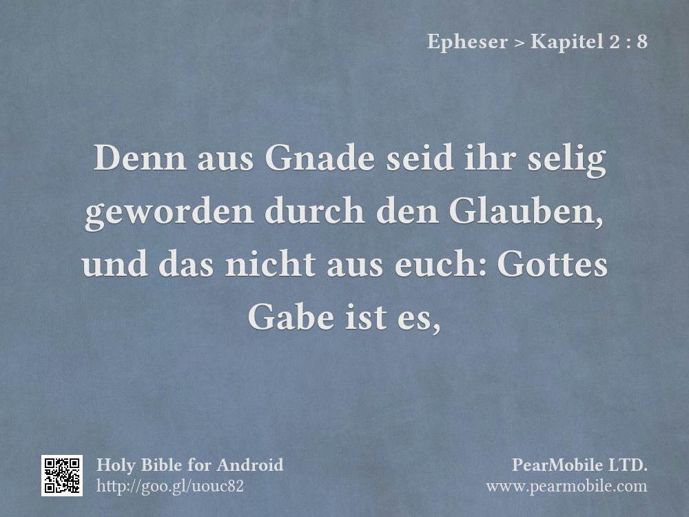Epheser, Kapitel 2:8